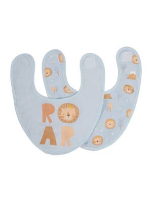 Baby Lion Bib 2pk