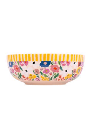 Billie Ceramic Salad Bowl