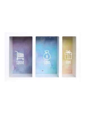 Splosh Spend Save Give Change Box