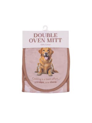 Cook's Companion Golden Retriever Oven Mitt