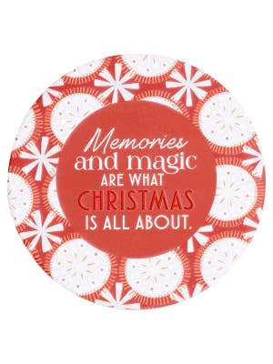 Christmas Memories Ceramic Coaster