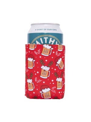 Christmas Beer Stubby Cooler