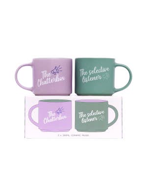 Cheeky Chatterbox Mug Set