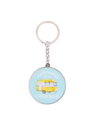 Caravan Happiness Keychain