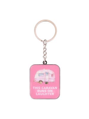 Caravan Laughter Keychain