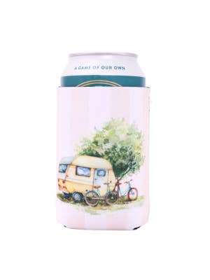 Caravan On The Road Stubby Cooler