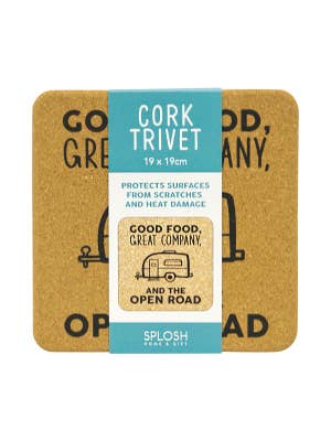 Caravan Cork Trivet