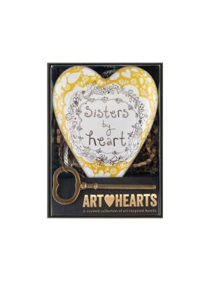 Demdaco Sisters By Heart Art Hearts