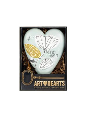 Demdaco Friends Always Art Hearts