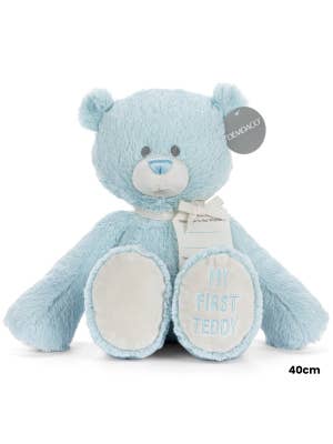 Demdaco My First Teddy Blue 40cm