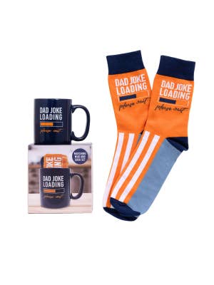 Father's Day Dad Joke Loading Mug & Sock Set