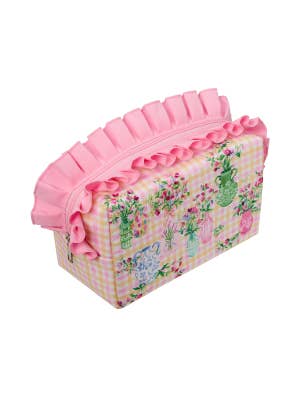 Heathcote & Ivory Sweet Pea Ruffle Wash Bag