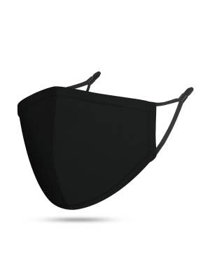Adult Black Reusable Face Mask