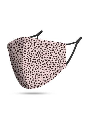 Adult Pink Dot Reusable Face Mask