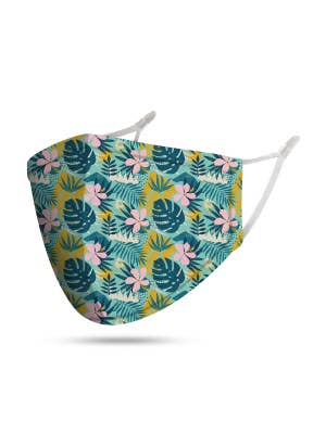 Adult Palm Leaf Reusable Face Mask