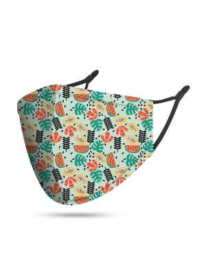 Adult Tropical Fruit Reusable Face Mask