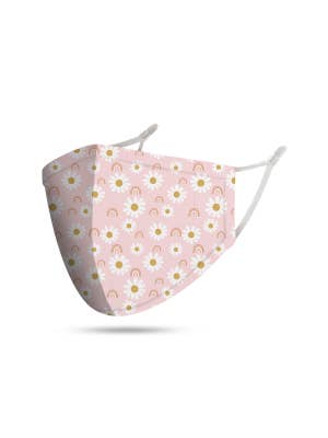 Kids Daisy Reusable Face Mask