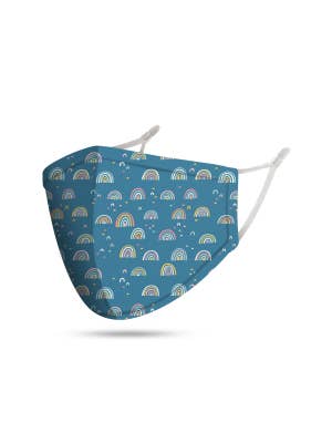 Kids Rainbow Reusable Face Mask
