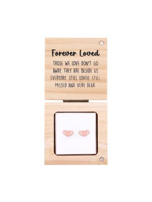Heart & Soul In Loving Memory Earrings