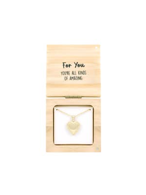 Heart & Soul For You Locket Necklace