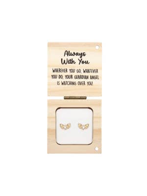 Heart & Soul Guardian Angel Earrings