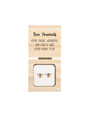 Heart & Soul Bee Happy Earrings