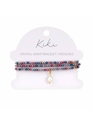 KiKi Purple Haze Crystal Wrap Jewellery