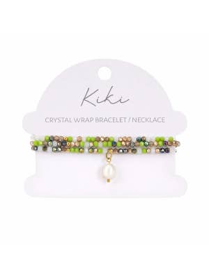 KiKi Green Oracle Crystal Wrap Jewellery