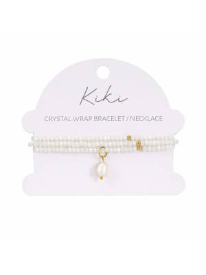 KiKi Snow Blossom Crystal Wrap Jewellery