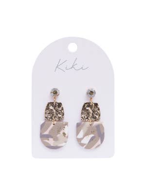 KiKi Organic Gold Arch Earrings