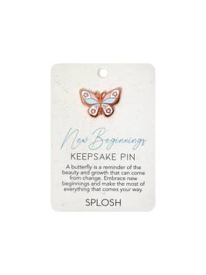 New Beginnings Keepsake Pin