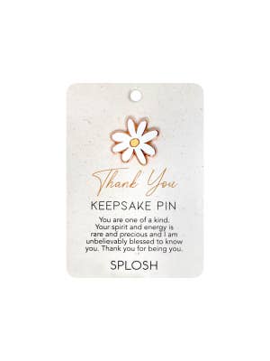Thank You Daisy Keepsake Pin