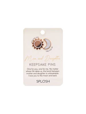 Forever Connected Mum & Daughter Keepsake Pin