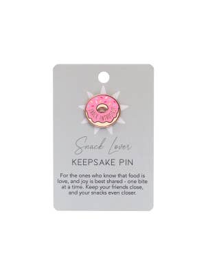 Snack Lover Keepsake Pin