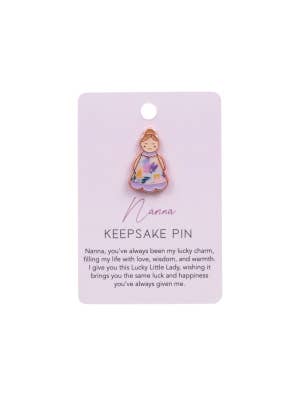 Lucky Little Ladies Nanna Keepsake Pin