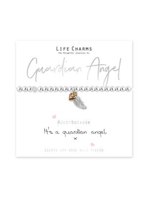 Life Charms Just Because Guardian Angel Bracelet