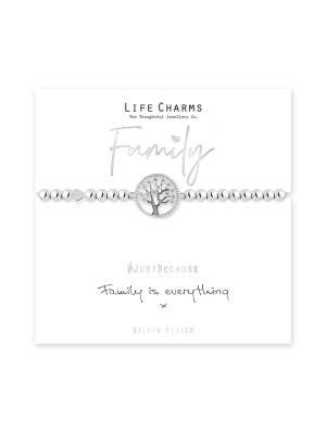 Life Charms Just Because Family Bracelet
