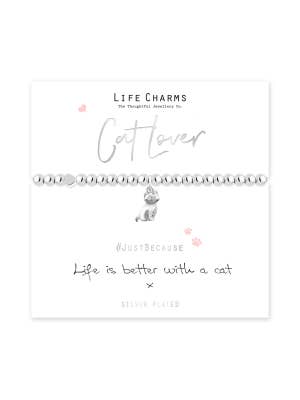 Life Charms Just Because Cat Lover Bracelet