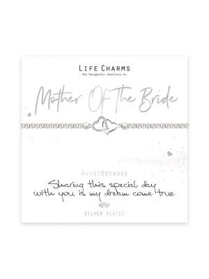 Life Charms Just Because Mother Of The Bride Bracelet