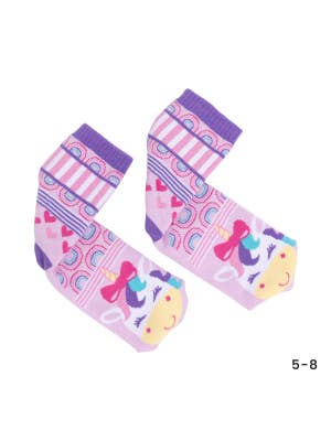 Lolly Kicks Unicorn Socks Size 5-8