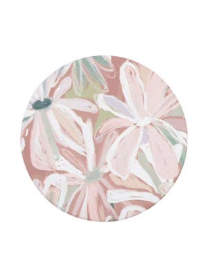 Love, Vera Flowers Ceramic Coaster