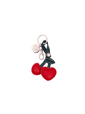Mother's Day Cherries Bag Charm Keychain
