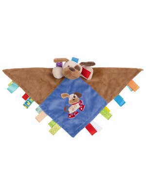 Mary Meyer Taggies Buddy Dog Character Blanket
