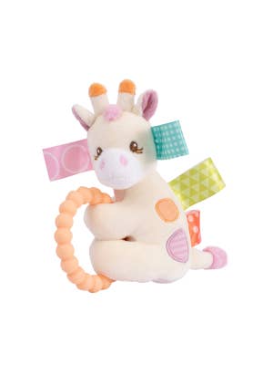 Mary Meyer Taggies Tilly Giraffe Teether Rattle