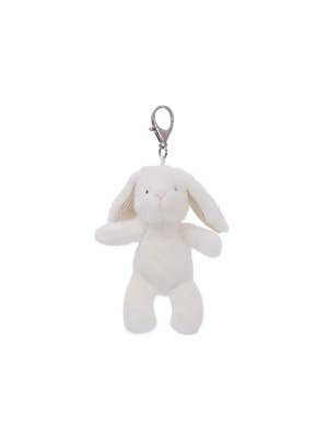 Mary Meyer Soft Bunny White Bag Charm