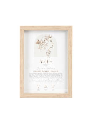 Mystique Framed Print Aries