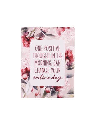Native Blooms Positive Ceramic Magnet