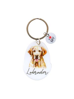 Pet Keyring Labrador