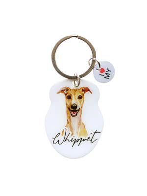 Pet Keyring Whippet
