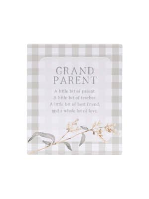 Rustic Meadow Grandparent Verse
